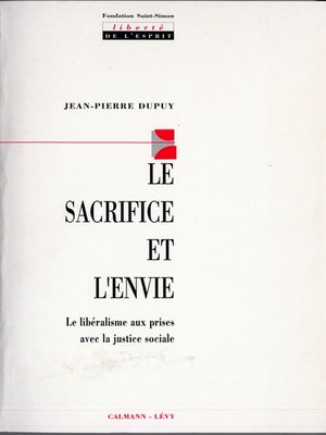 cover image of Le Sacrifice et l'envie